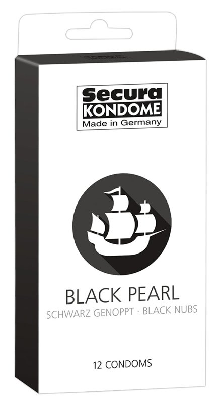 Secura Black Pearl Kondome - 12 St&uuml;ck