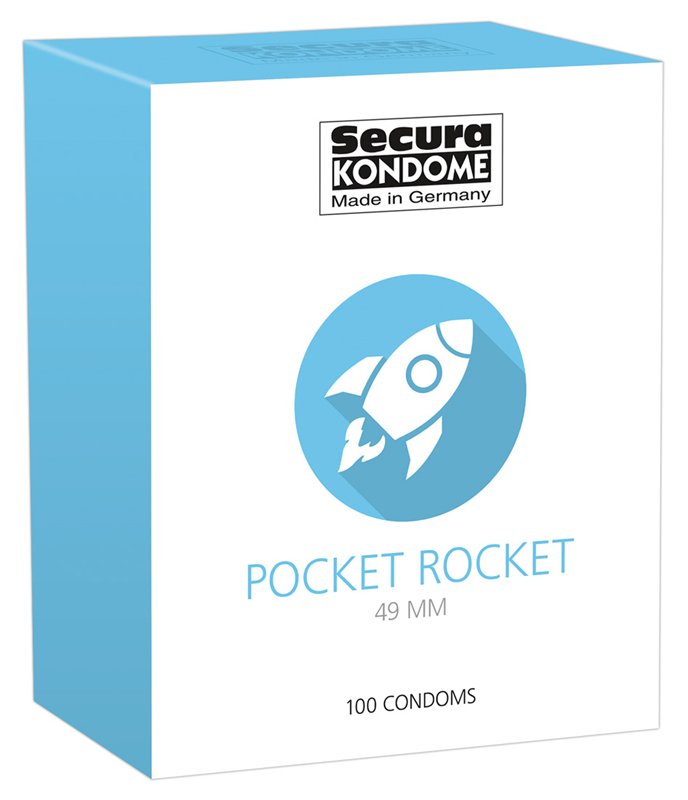 Secura Pocket Rocket Kondome - 100 St&uuml;ck