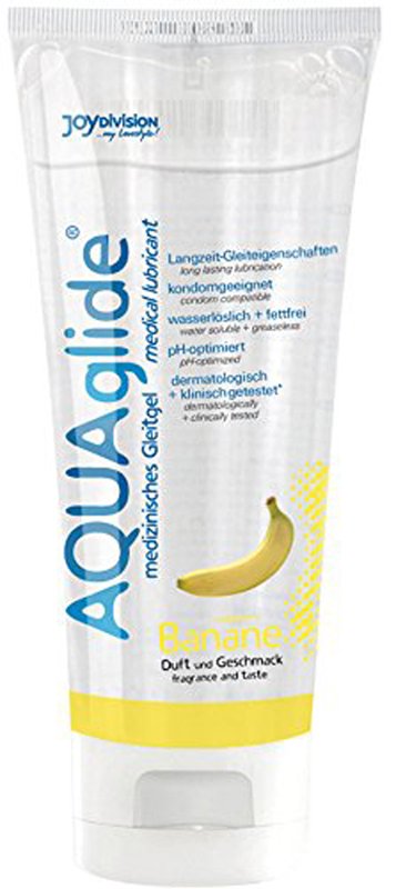AQUAglide Bananen-Gleitmittel - 100 ml