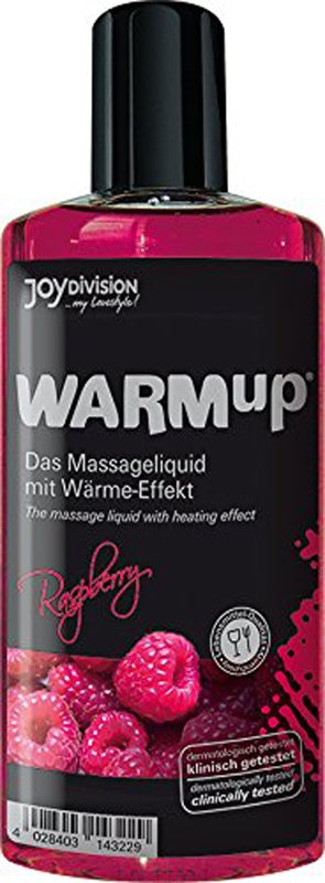 WARMup Himbeer Massage&ouml;l - 150 ml