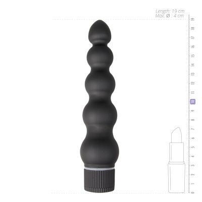 Black Magic - 7 Zoll geriffelter Vibrator