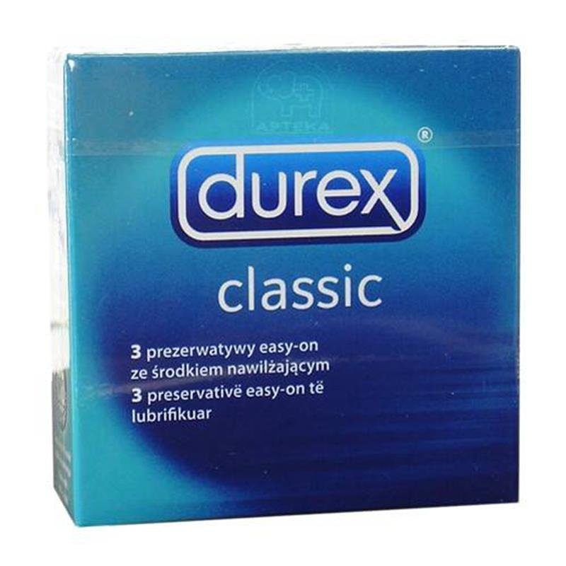Durex Classic Kondome &ndash; 3 St&uuml;ck