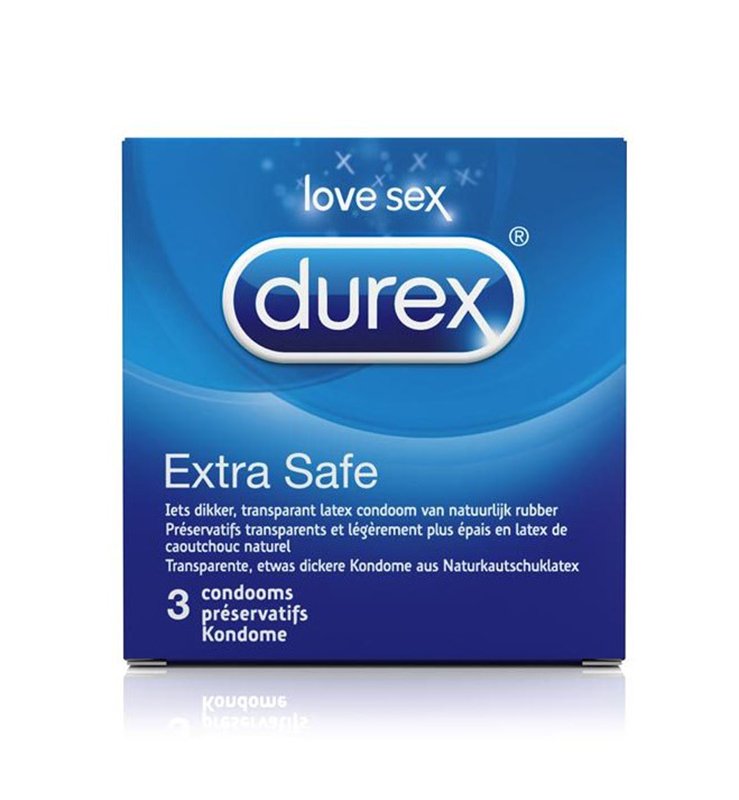 Durex Extra Safe Kondomen - 3 St&uuml;ck