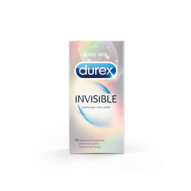 Durex Invisible Extra Sensitive - 10 St&uuml;ck