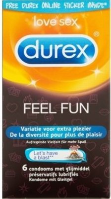 Durex Emoji Feel Fun Kondome - 6 St&uuml;ck