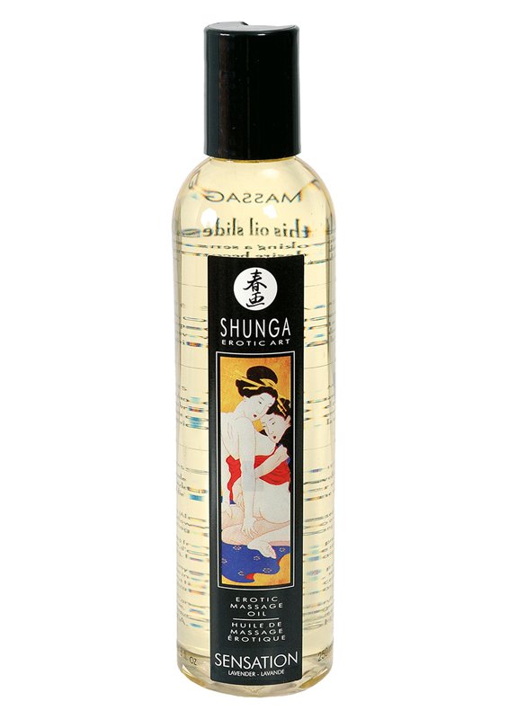 Shunga - Massageöl Sensation