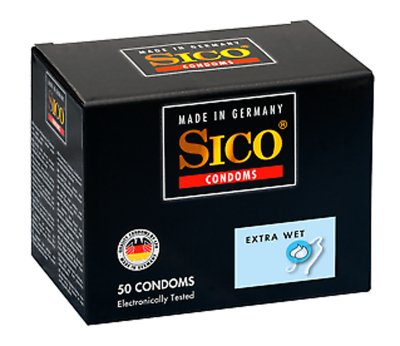 Sico Extra Wet Kondome - 50 St&uuml;ck