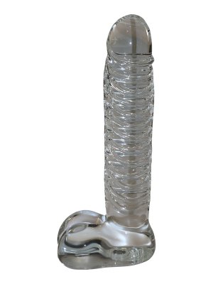 Dildo aus Glas in Penisform Icicles No 63