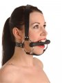 Strict Leather Locking Silicone Trainer Gag