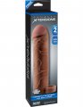 Fantasy X-tensions Perfect 2 Extension mit Hodenband in Braun