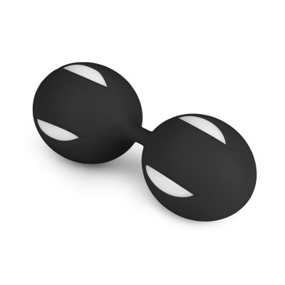Wiggle Duo Kegel Ball - schwarz/wei&szlig;