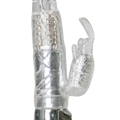 Bunny Vibrator in Silber