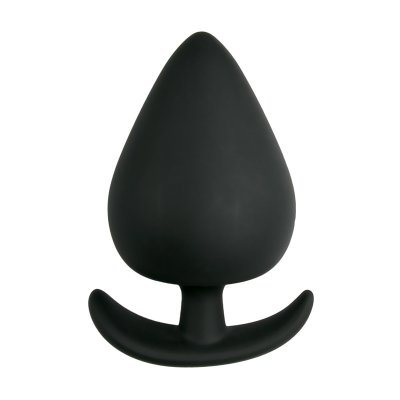 Schwarzer Anker-Buttplug - Schwarz