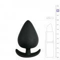 Schwarzer Anker-Buttplug - Schwarz