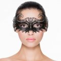 EasyToys – Venezianische Maske aus Metall in Schwarz