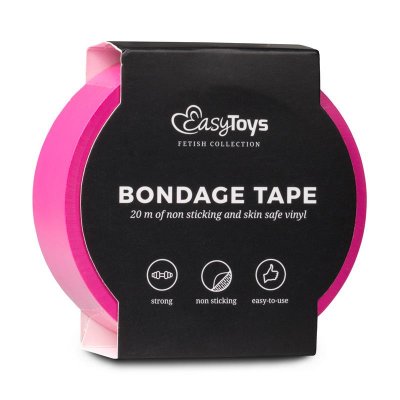 Hei&szlig;es pinkfarbenes Bondage Tape
