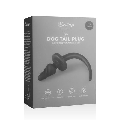 Dog Tail Plug - Twirly Klein