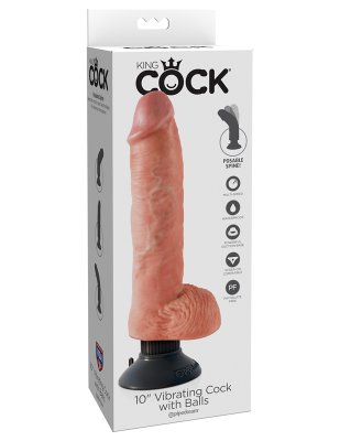 King Cock realistischer Vibrator - 29 cm
