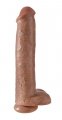 King Cock realistischer XL Dildo - 41 cm