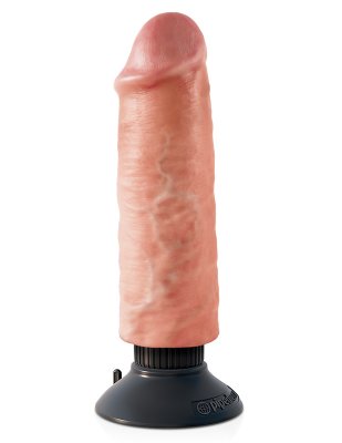 King Cock realistischer Vibrator - 20 cm