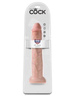 King Cock realistischer XXL Dildo - 33 cm