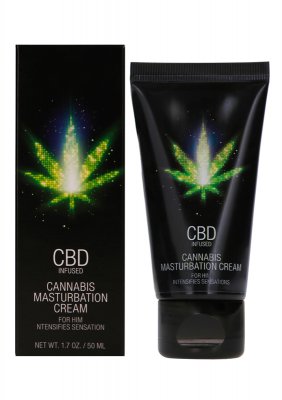 CBD Cannabis Masturbation Cream f&uuml;r Ihn - 50 ml