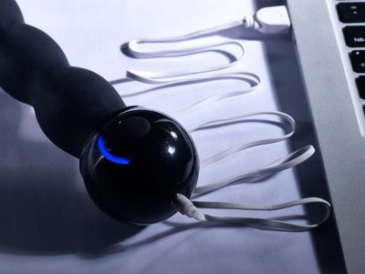 Zentoy, Premium Massage-Gerät für den Intimbereich Blueberry in schwarz