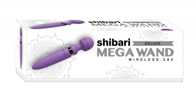 Shibari Deluxe Mega Wand Vibrator - lila