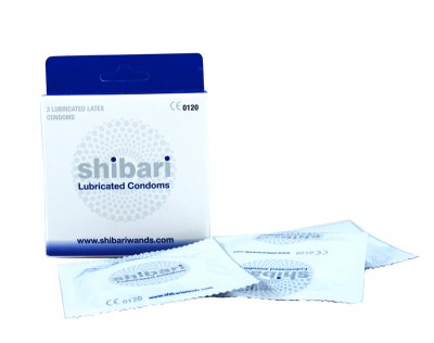 Shibari Kondome beschichtet - 3 St&uuml;ck