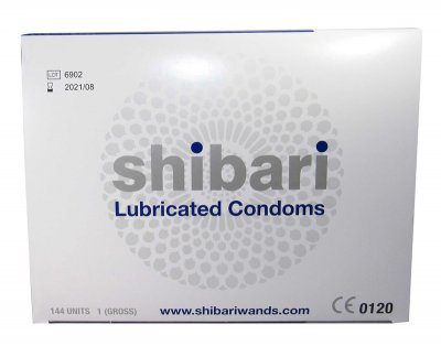 Shibari Kondome beschichtet - 144 St&uuml;ck