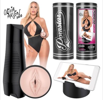 Pornstar Series - Olivia Austin Vagina-Masturbator