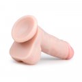 Realistischer hautfarbener Dildo - 17,5 cm