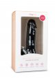 Realistischer schwarzer Dildo - 17,5 cm