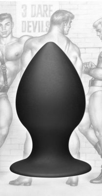 Tom of Finland Großer Buttplug aus Silikon