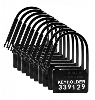 Keyholder Nummerierte Plastik-Schl&ouml;sser - 10 St&uuml;ck