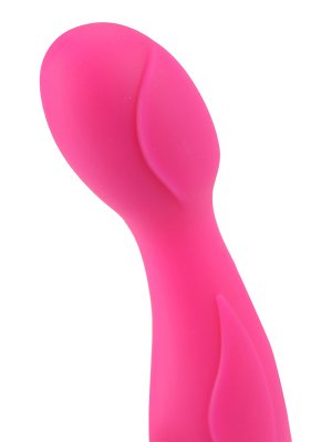 Vibrator aus Silikon in Pink