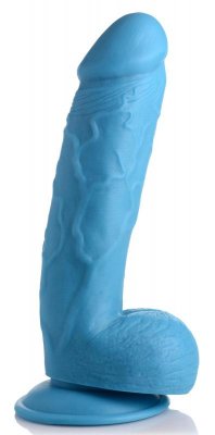Poppin Dildo 20 cm - Blau